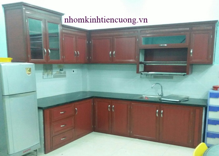 Tủ bếp nhôm kính giá rẻ TP Hồ Chí Minh 1