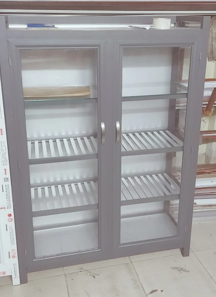 Bán Tủ Chén Nhôm Kính Giá Rẻ Ở Đâu?2