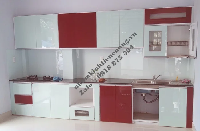Có nên dùng tủ bếp nhôm kính hay không 2