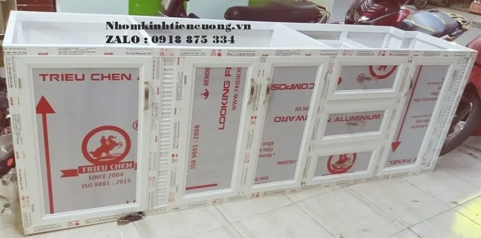 Tủ bếp nhôm kính hcm 1