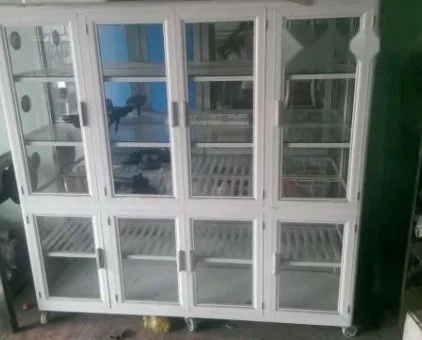 Tủ chén nhôm kính nhỏ&nbsp;2