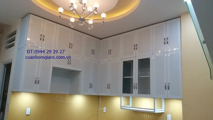 Tủ bếp nhôm treo tường 6