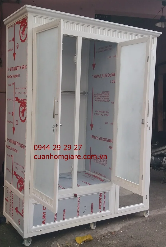 Tủ quần áo nhôm 5