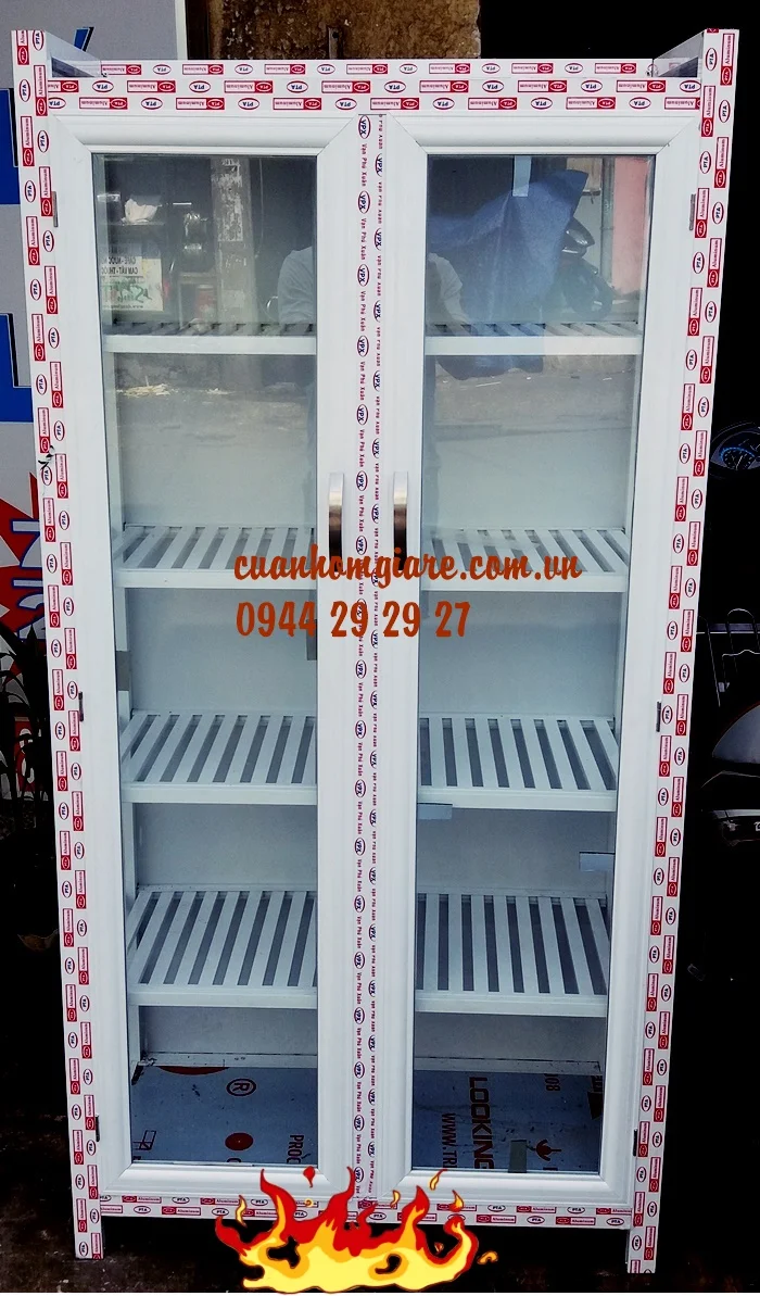 Tủ chén nhôm 1