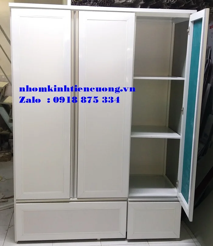 Tủ quần áo nhôm 6