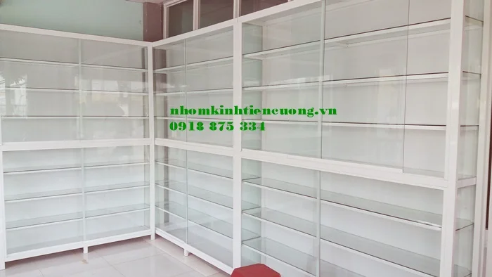 Tủ thuốc tây nhôm kính 7
