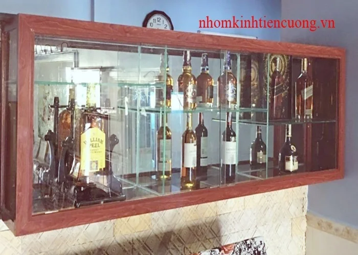 Tủ trưng bày nhôm kính 4