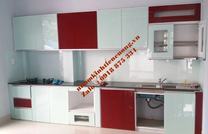 Tủ bếp nhôm đẹp 3