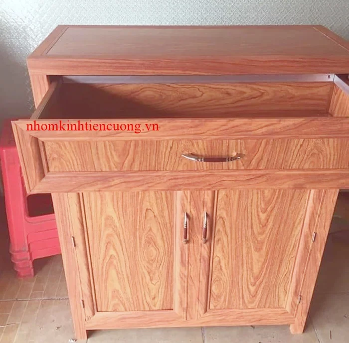 Tủ giày dép nhôm 3
